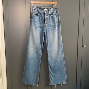 GRLFRND high-waist flared jeans EUC